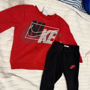 Nike Kids Black and Red Set